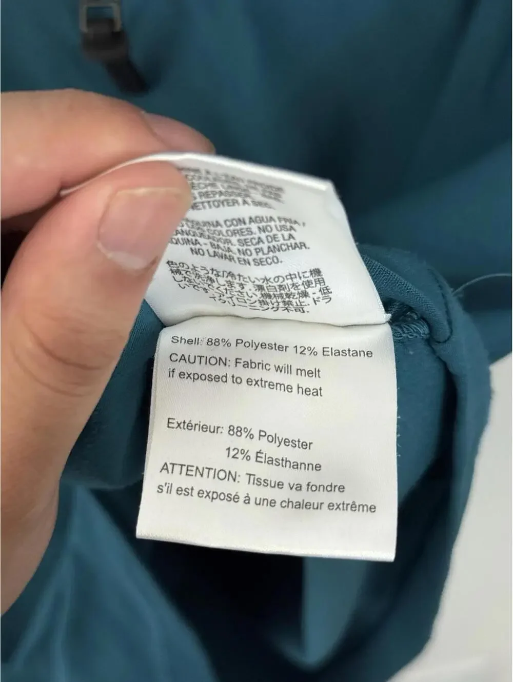 Obermeyer Flex 1/4 Quarter Zip Base Layer‎ Top Men's Teal Blue Agave Small S